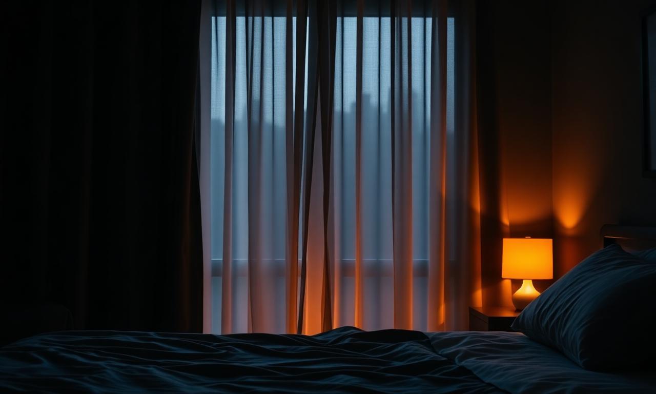 Soft natural light in a calm bedroom